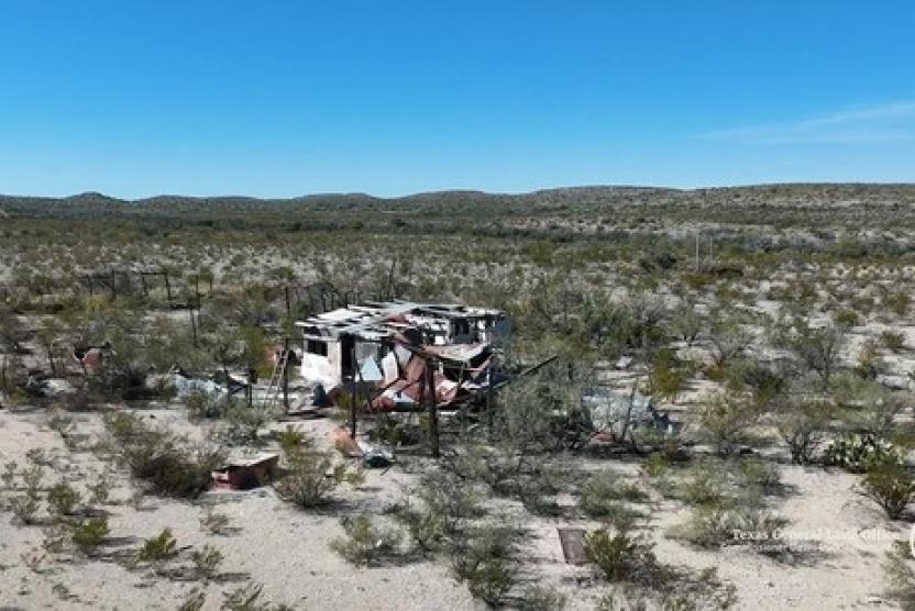 GLO state land terrain in Brewster County