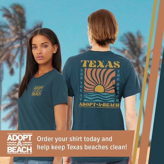 Adopt-A-Beach graphic T-shirts