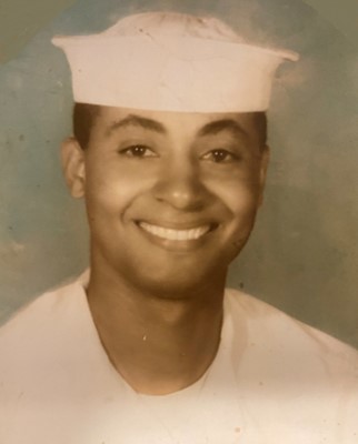 John Simmons Jr. as a young sailor