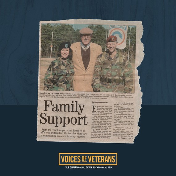 Brig. Gen. Robin Akin - Family Support