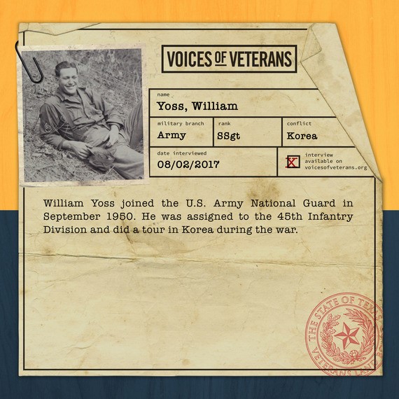 Voices of Veterans: SSgt. William Yoss - Profile