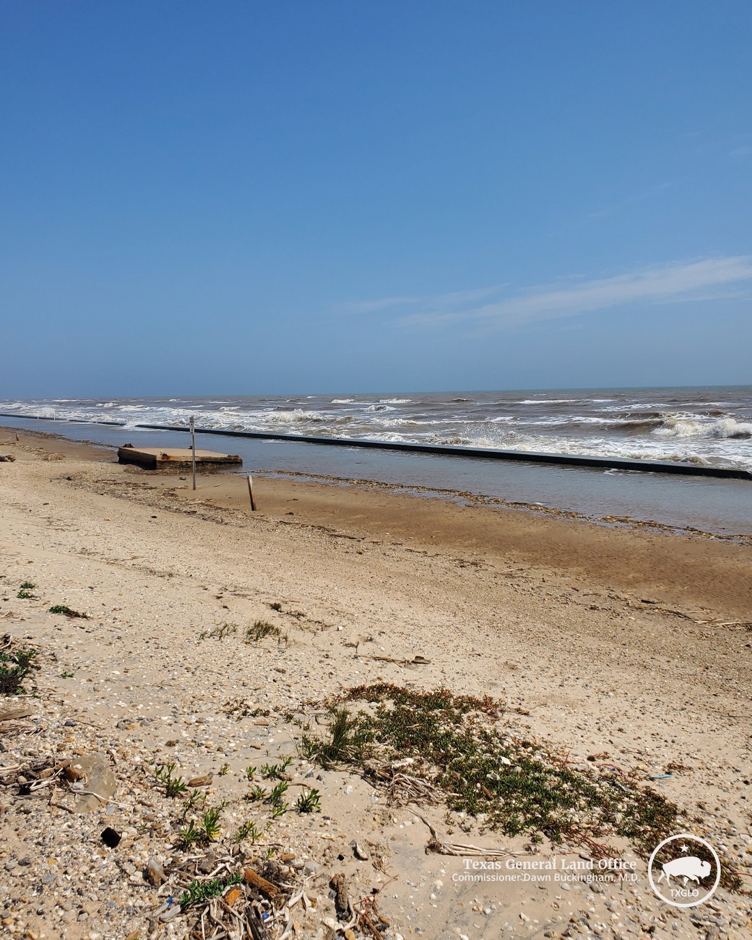 A current look at Sargent Beach in Matagorda County