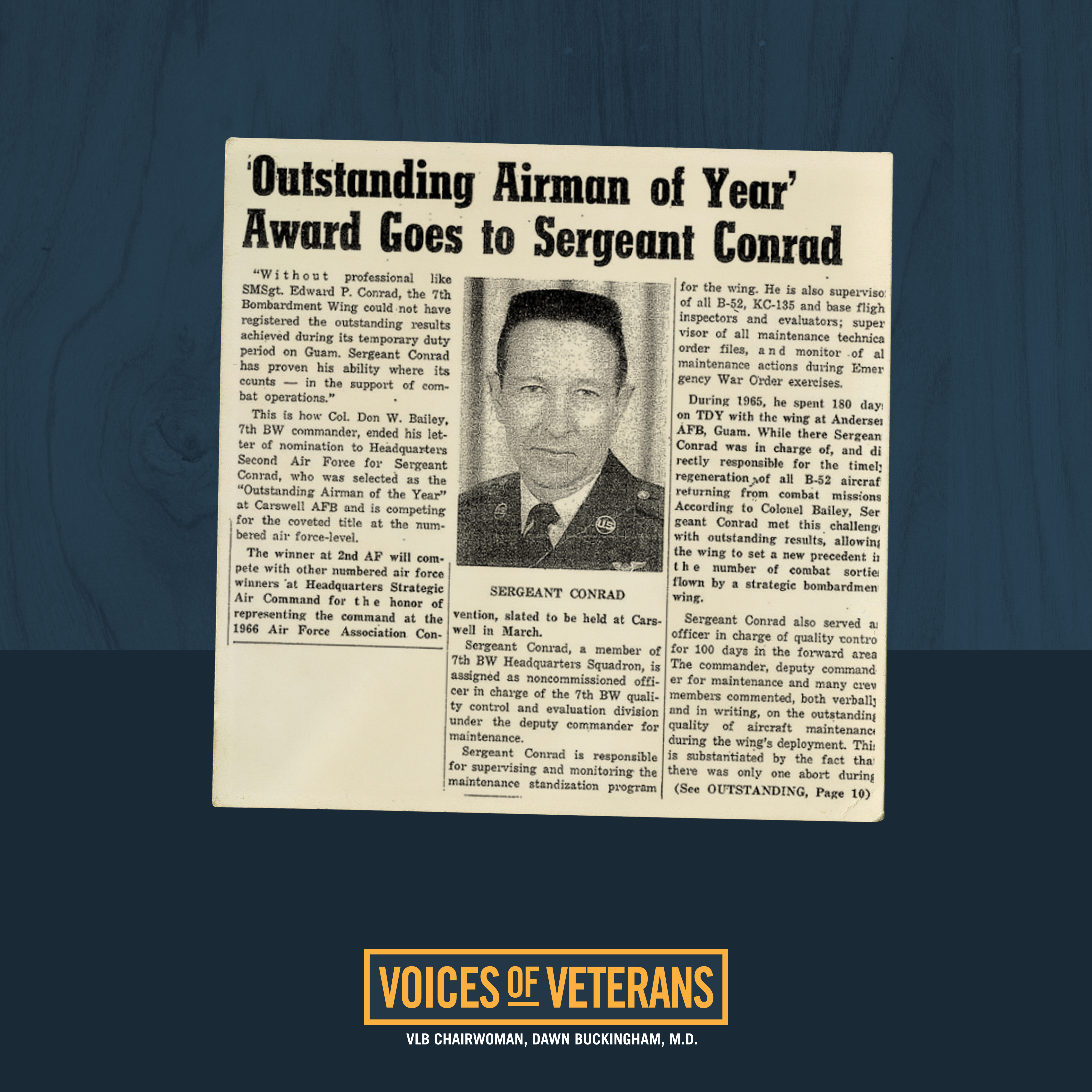 SMSgt Conrad