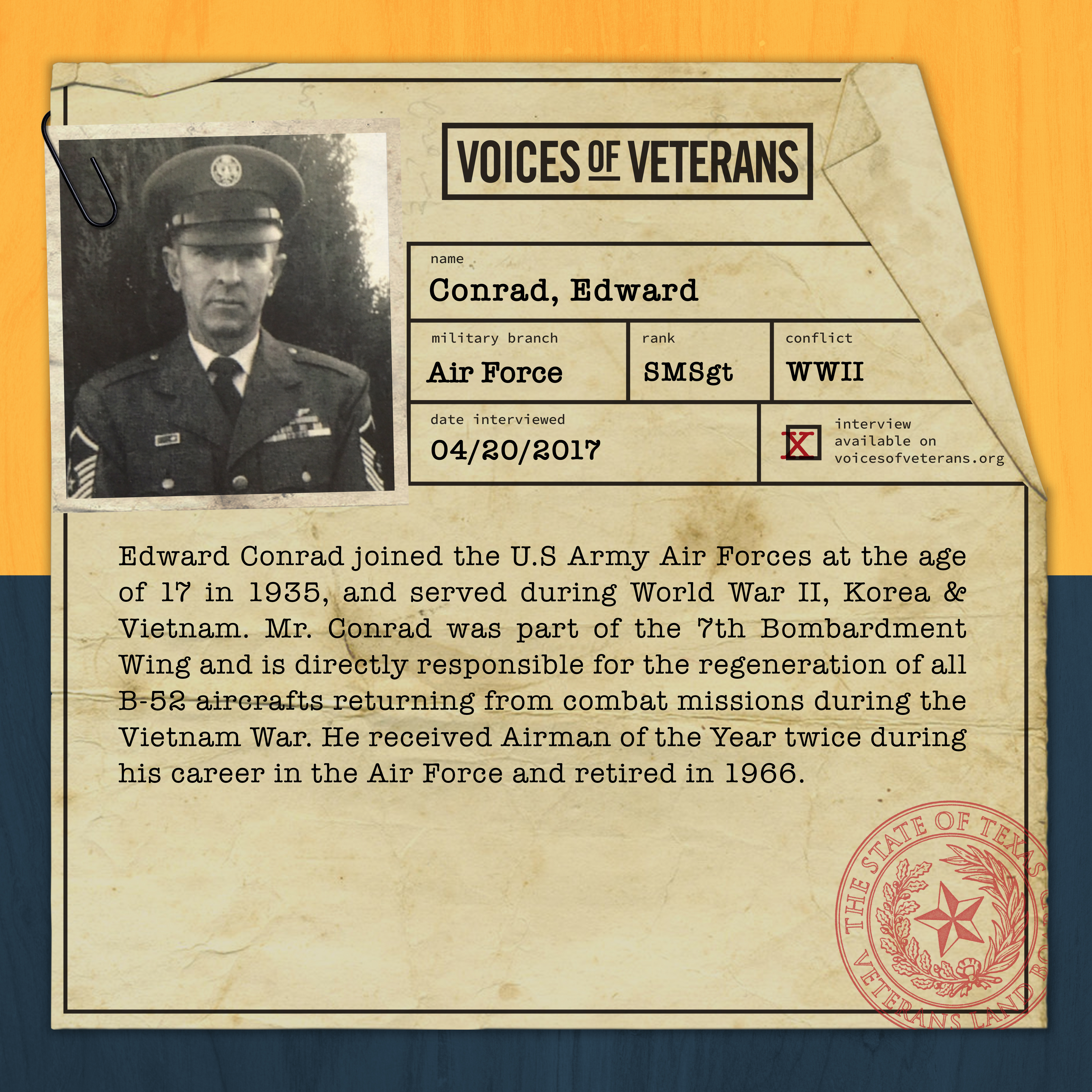 SMSgt Conrad