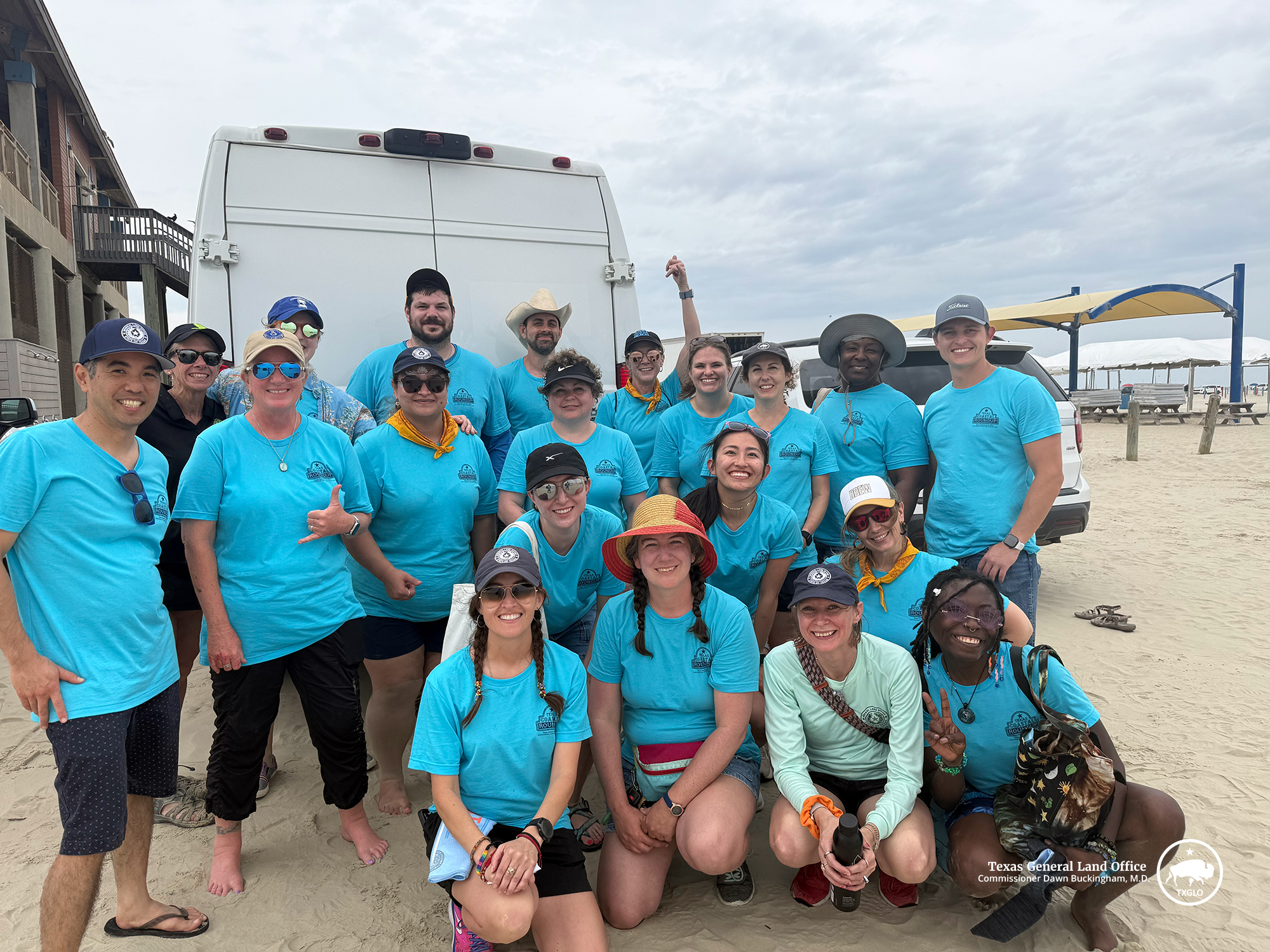 The Texas General Land Office (GLO) staff prepare to host the 2026 Coastal Roundup East Beach (R.A. Apffel Park) on Saturday, April 18, 2026