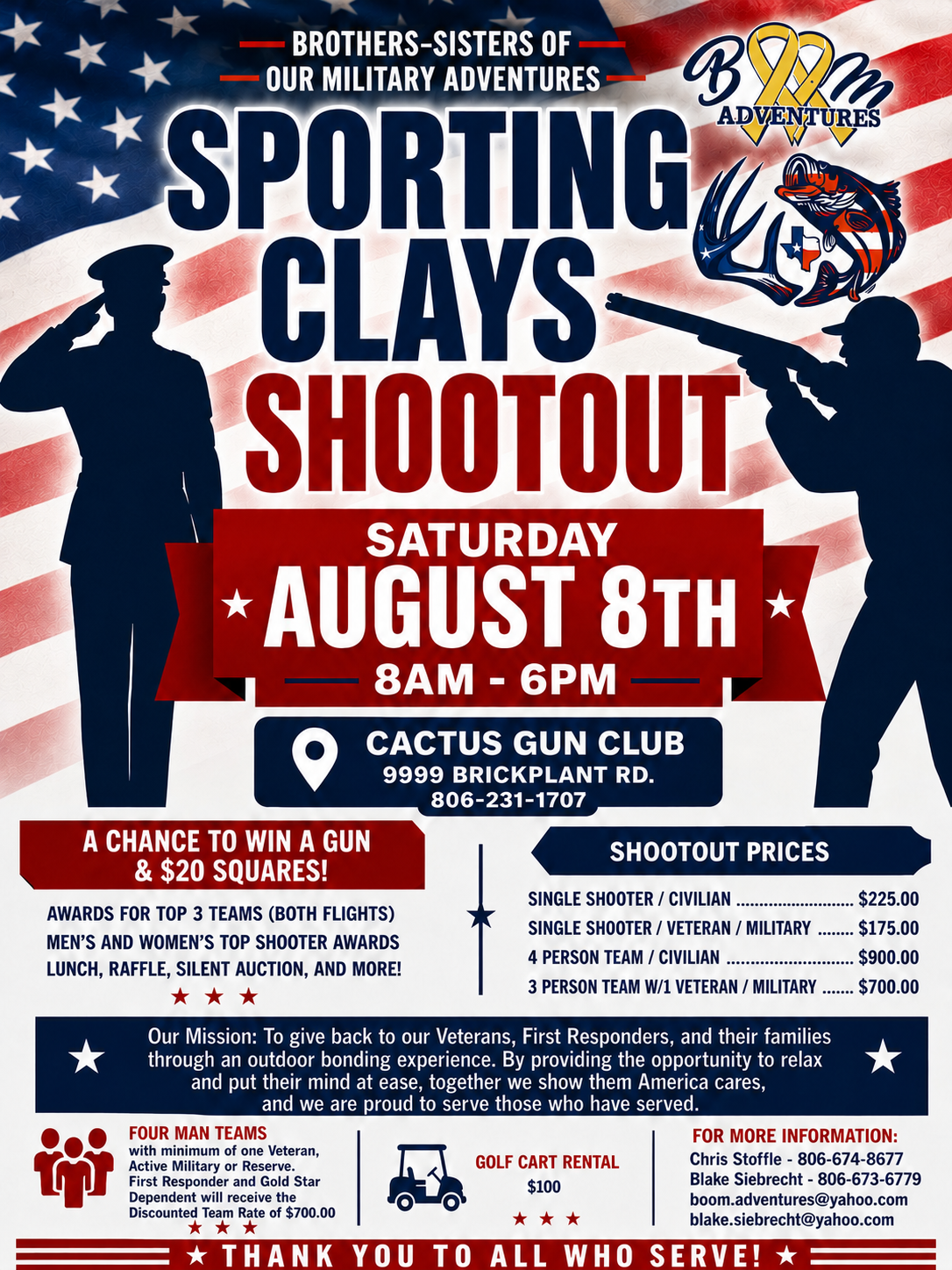 Sporting Clays Shootout Event