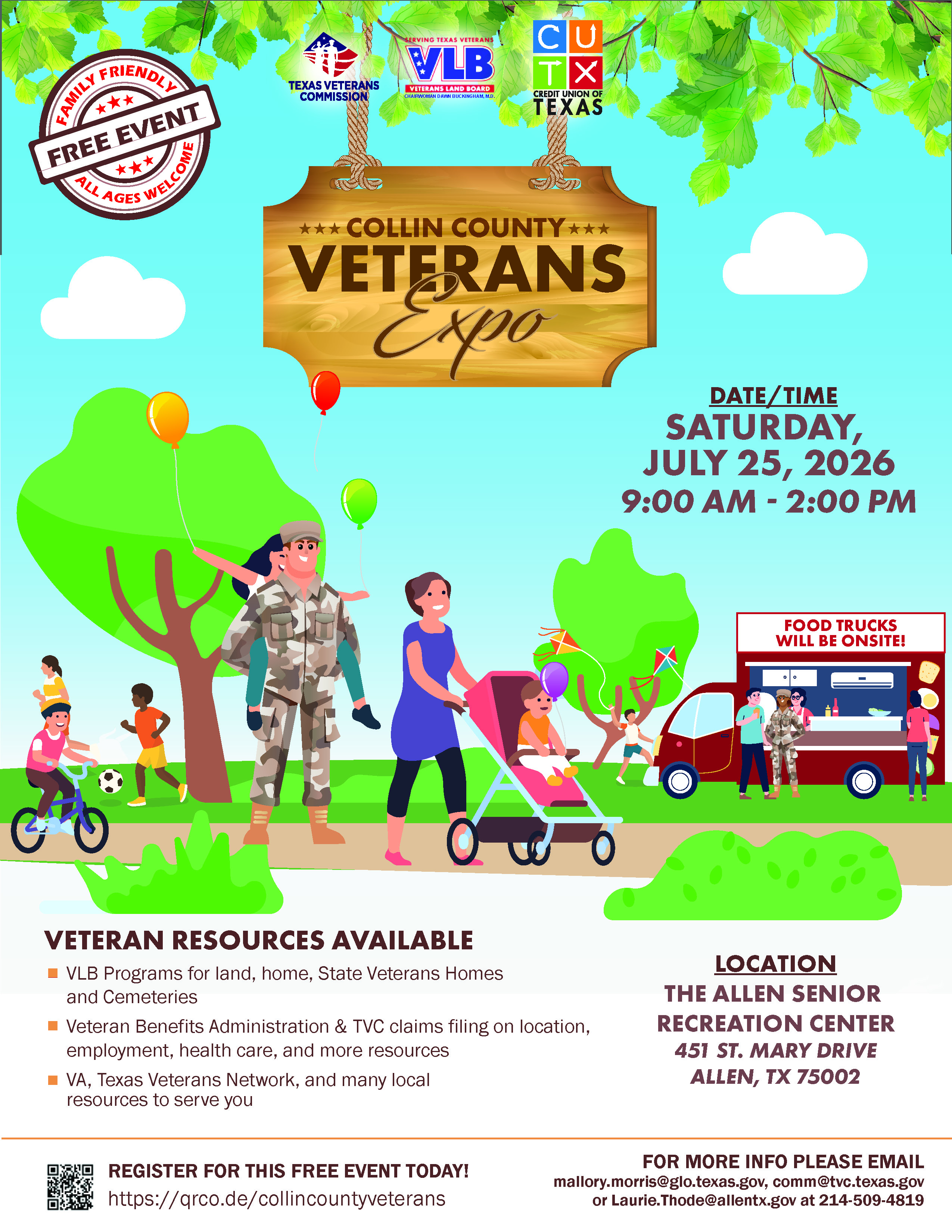 Collin County Veterans Expo Flyer