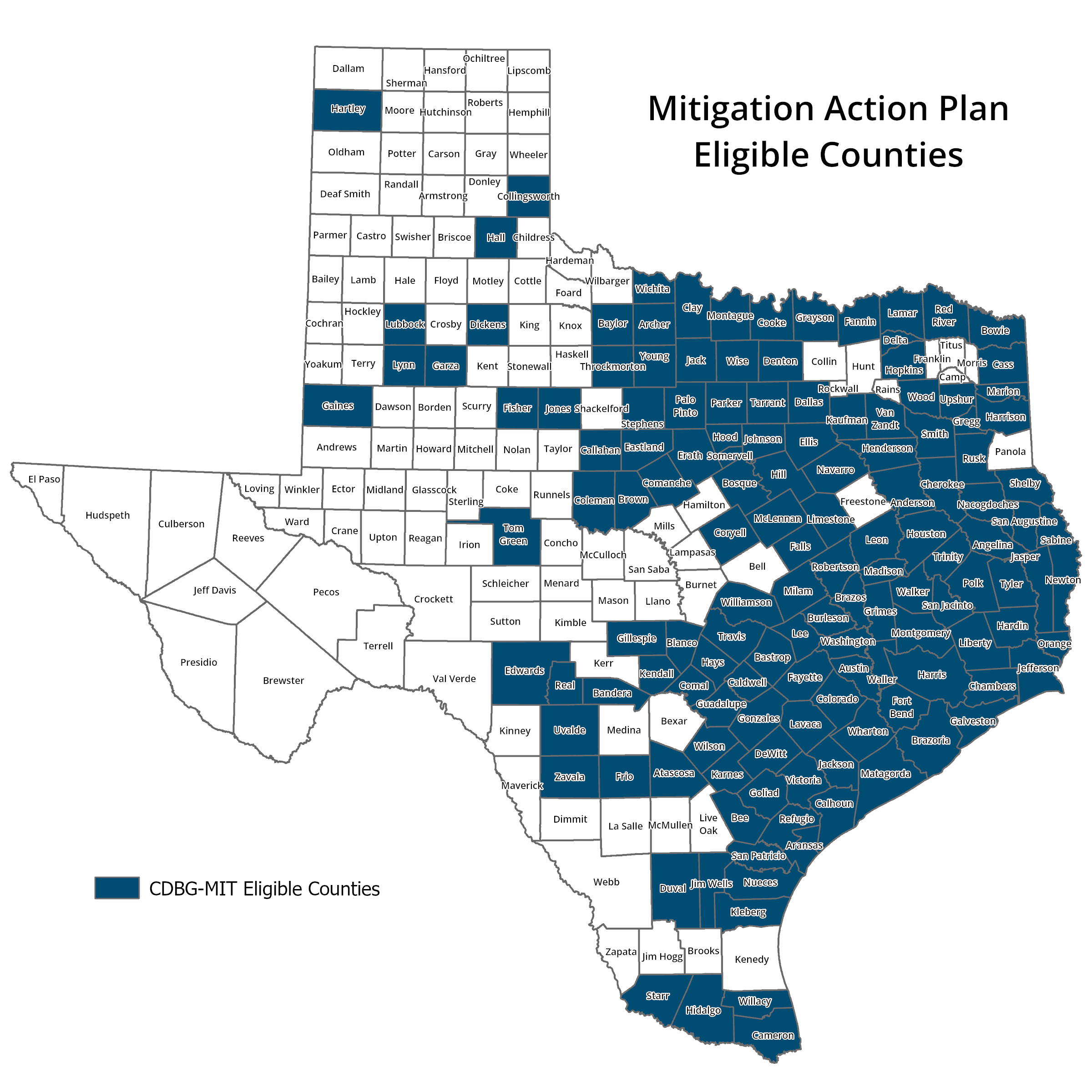 Eligable Counties In MRP
