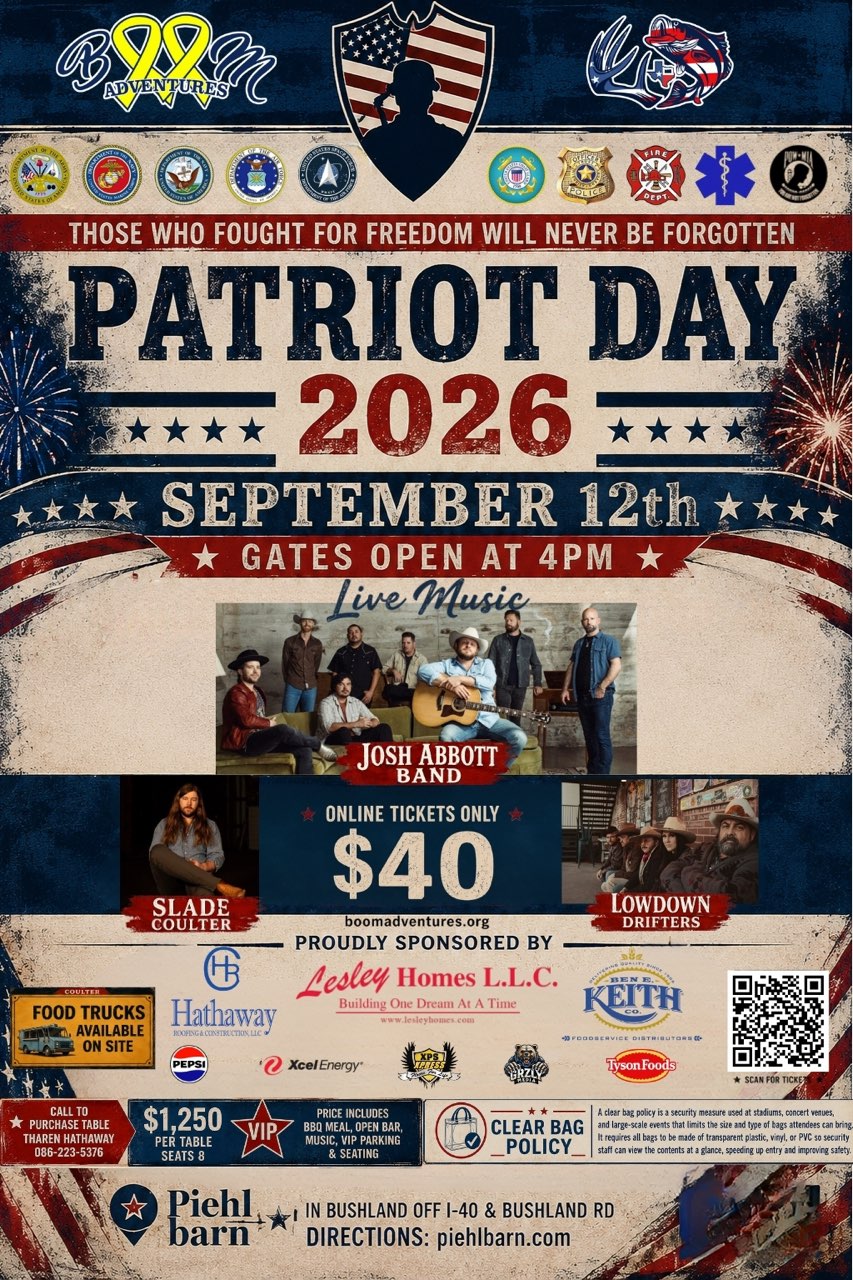 Patriot Day 2026 Event Flyer