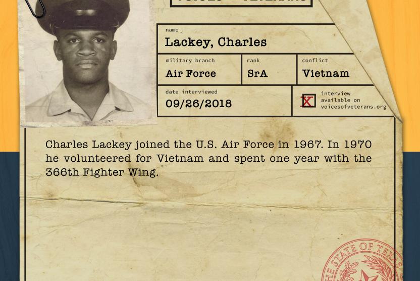SrA Charles Lackeu
