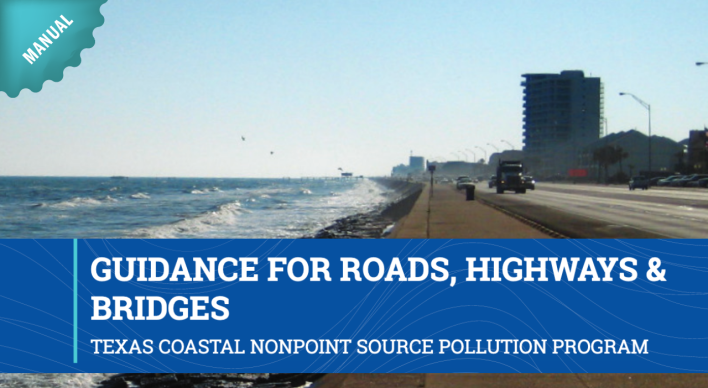 Image of road along the Texas coast