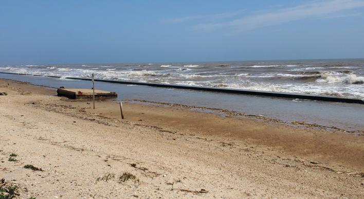 A current look at Sargent Beach in Matagorda County