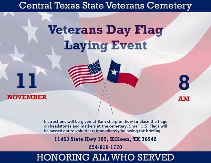 Central Texas State Veterans Cemetery in Killeen