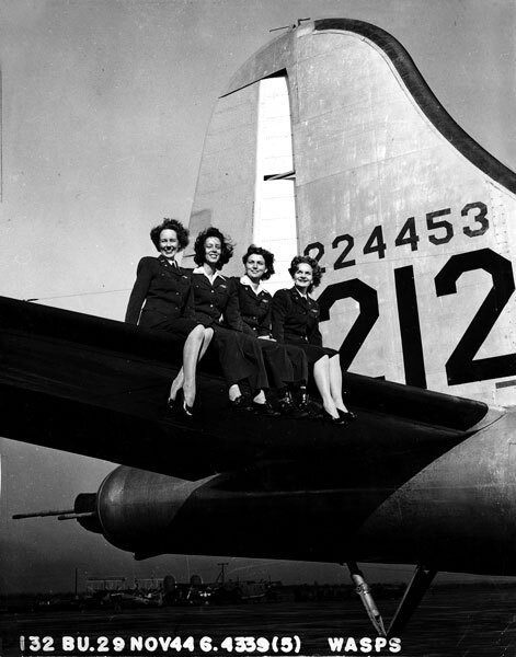 Ms. Millie Dalrymple and fellow Women Airforce Service Pilots (WASP) members